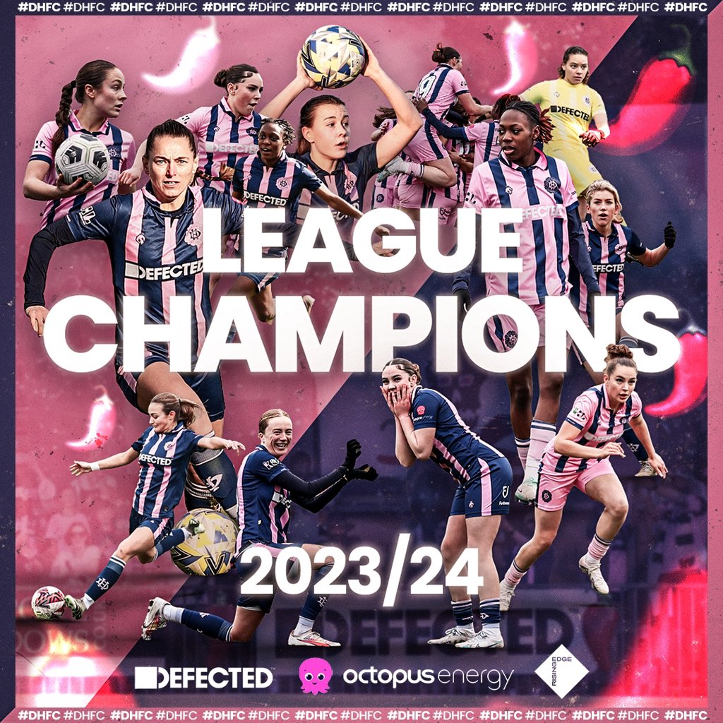 DHFC_W's tweet image. SOUTH LONDON’S NUMBER 1️⃣ 

WE
ARE 
GOING 
UPPPPPPPPPPP

#DHFC 💖💙 #Spicy 🌶️