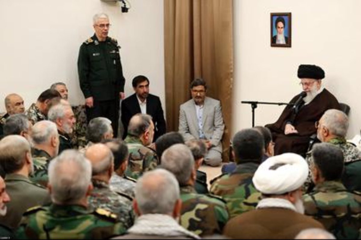 BREAKING: IRAN SUPREME LEADER HOLDS AN EMERGENCY SECURITY MEETING  

An emergency meeting of the Supreme National Security Council was held in the presence of Ayatollah Khamenei.