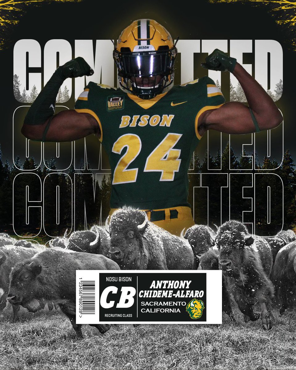 GO BISON 💚💛🦬🤘🏾#AGTG