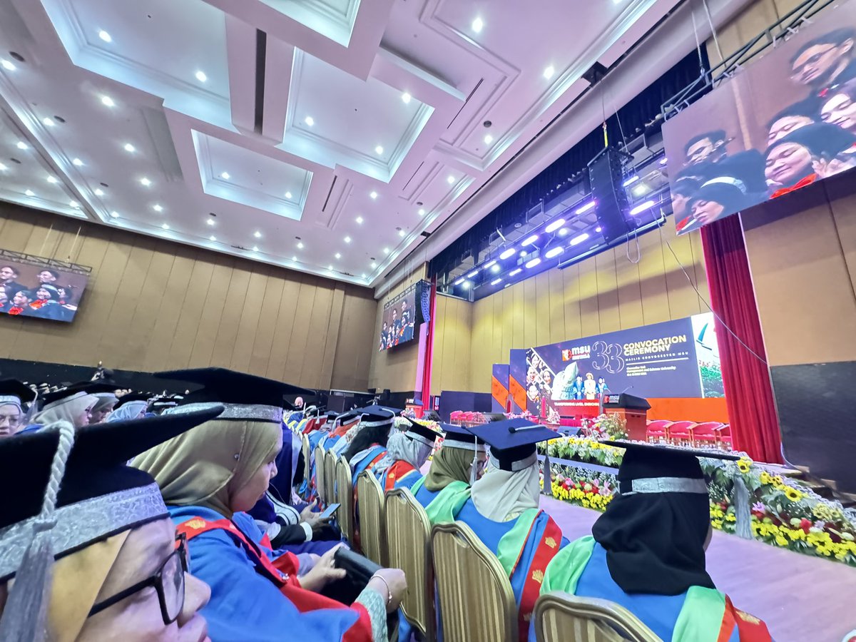 MSU's 33rd Convocation Ceremony@Chancellor Hall MSU. 18 & 19 May 2024. Congratulations MSUrians! #msuconvo33 #MSUconvo33 #MSUmalaysia #MSUcollegeshahalam #YayasanMSU #msucollege #msuconvo