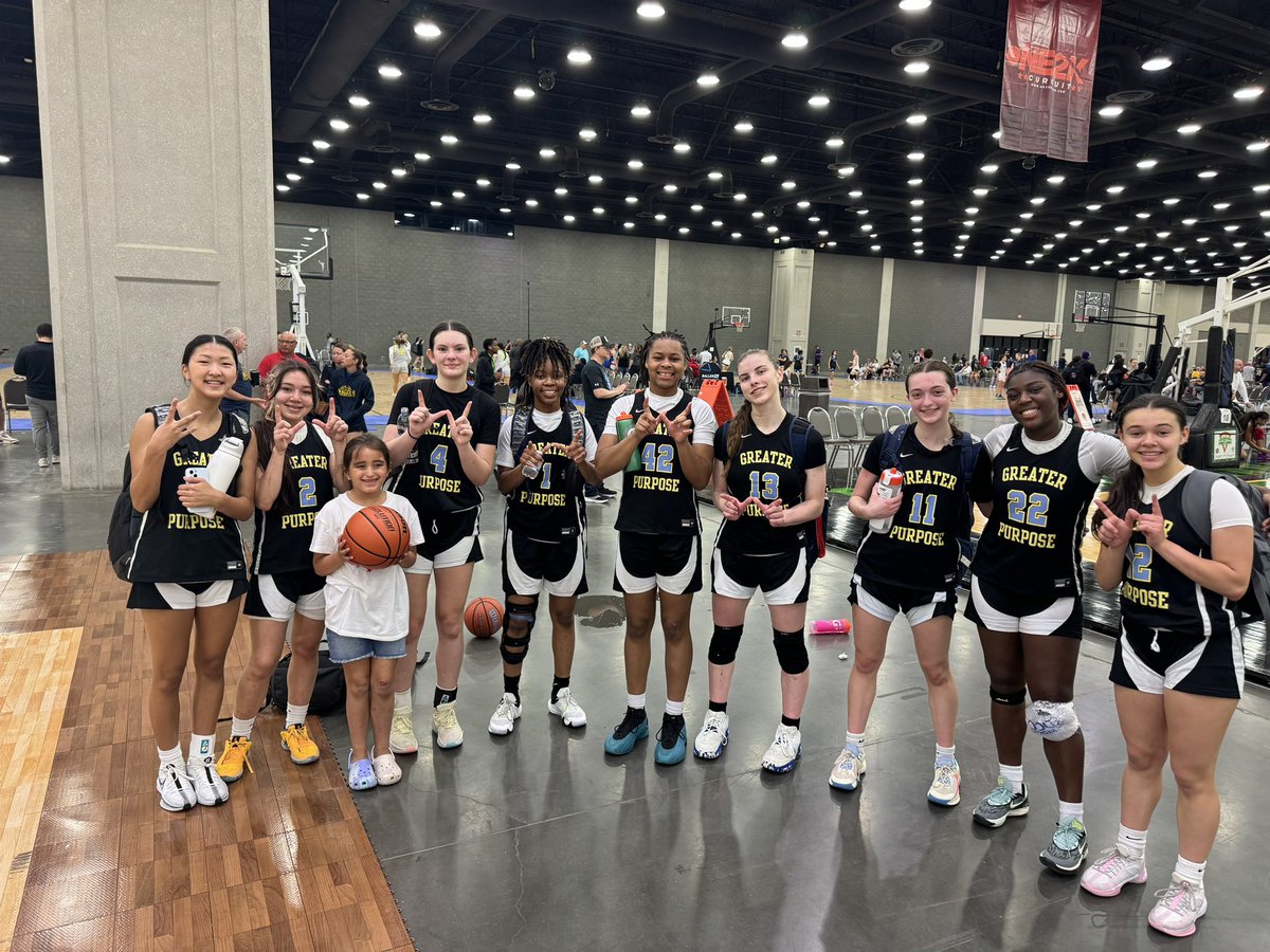 16u playing in the championship game @1:25pm vs Legends S40! Court 38 at the Kentucky Classic! @SelectEventsBB Let’s go ladies!