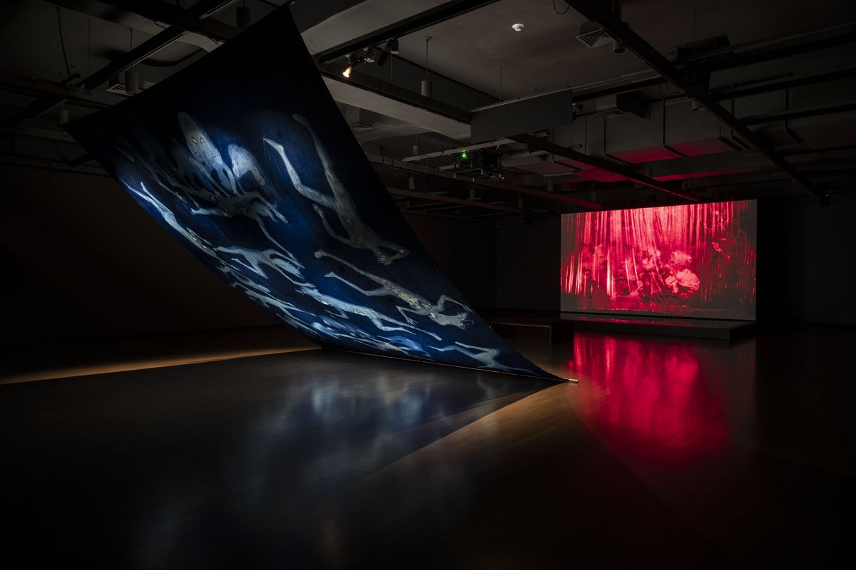 Our Walter Phillips Gallery’s current exhibition, Movement by @CASSILSArtist, exists in the interest of performance, photography, sound & light. Experience in-person until June 9. FREE! Details 👉 bit.ly/3U9igYL