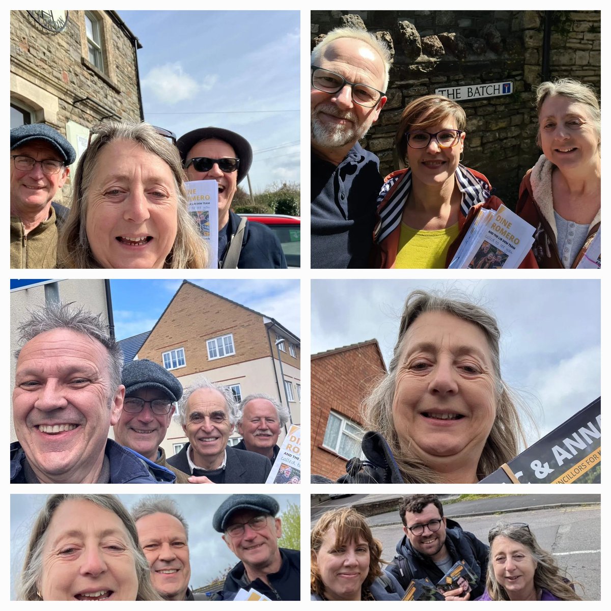 The doorstep discussions continued throughout April 2024. #DineRomero4NESH #ForaFairDeal We'll continue to weekly canvass across North East Somerset and Hanham. #clutton #keynsham #knowle #saltford