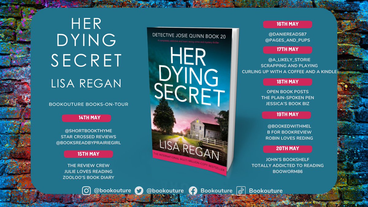 #blogtour #thriller Her Dying Secret by Lisa Regan @Lisalregan @bookouture Happy 20th novels in this excellent series danzasullacqua.wordpress.com/2024/05/19/her…… #NETGALLEY