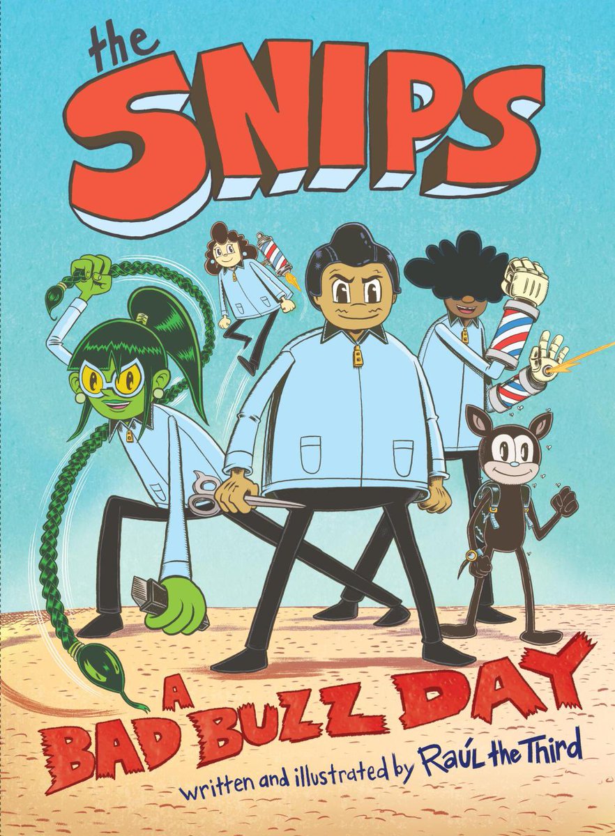 The Snips (January from @littlebrown ) has been a joy to create! As I worked on this book I tried to imagine what it was like making comics in the Marvel bullpen back in 60s. The World’s greatest barbers will see you in 2025!