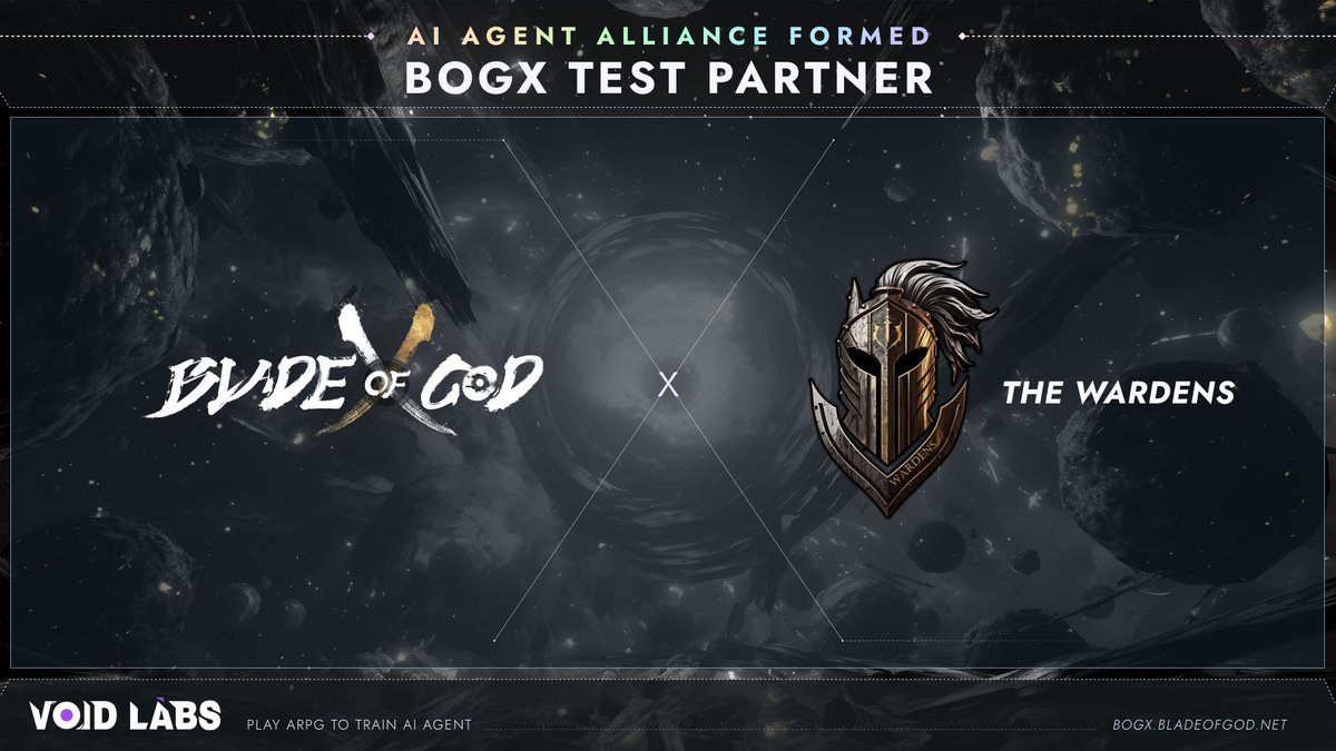 The Wardens are super excited to be a part of the next   
<a href="/BladeofgodX/">Blade of God X</a> Beta test that will showcase their new AI Agent!🤖

We'll be running game nights in our Discord, join us to win special redeem codes &amp; FCFS WL!🎮

Playtest: May 20th, 3am UTC🗓️
PFP collection is coming soon👀