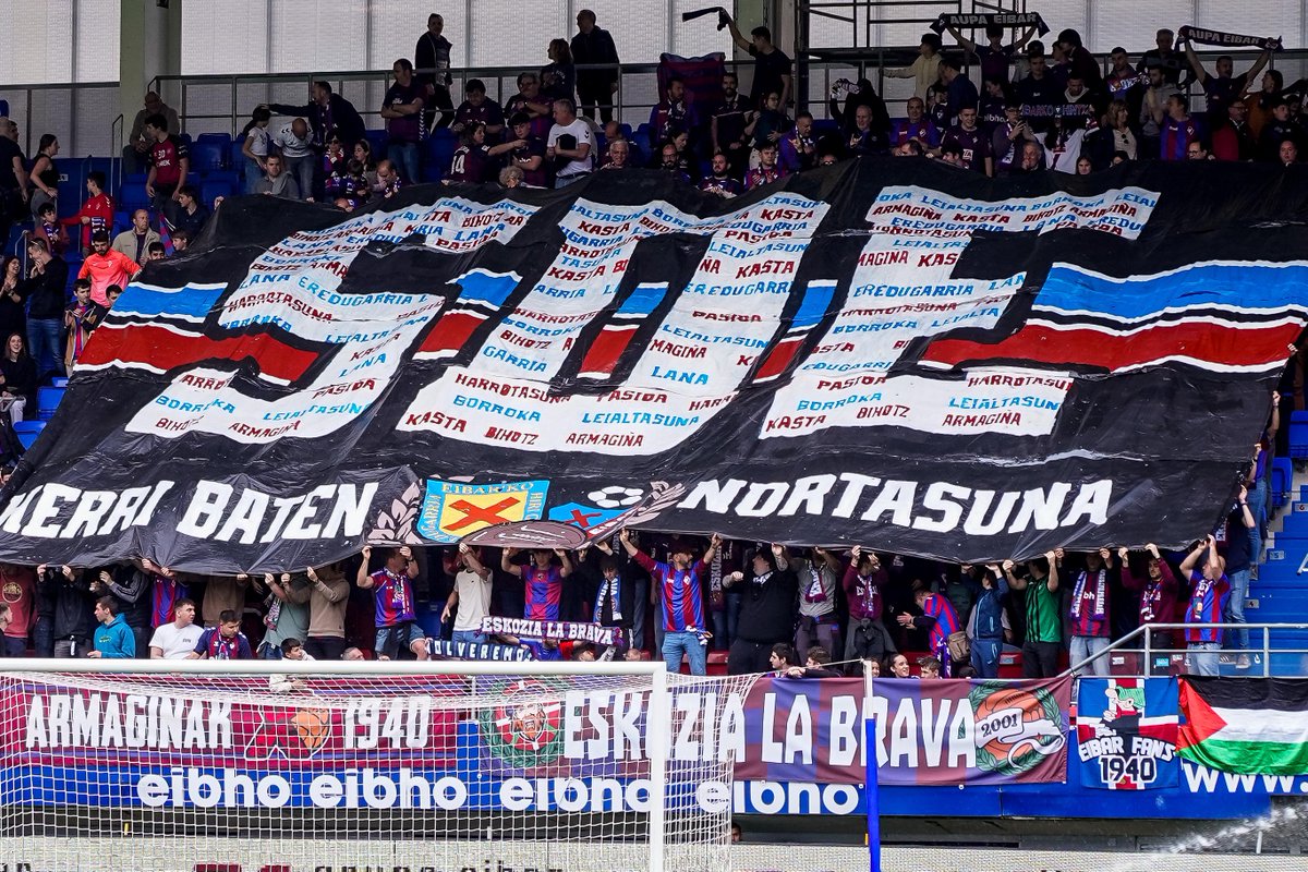 SDEibar's tweet photo. 𝐇𝐄𝐑𝐑𝐈 𝐁𝐀𝐓𝐄𝐍 𝐍𝐎𝐑𝐓𝐀𝐒𝐔𝐍𝐀

#EibarCartagena | #BetiArmaginak⚔️ https://t.co/Bln5acndkg