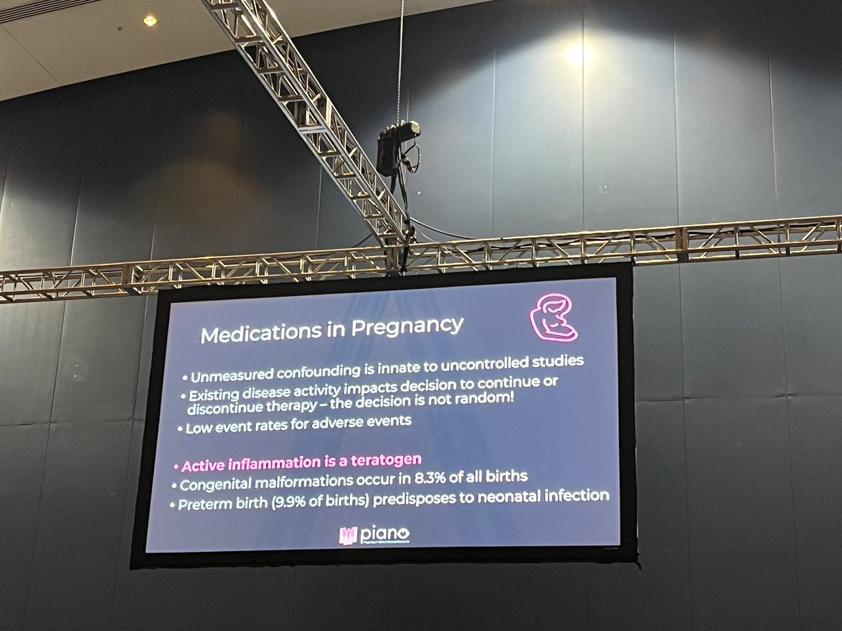 Rishika Chugh (@rishikachughmd) on Twitter photo A tremendous effort from <a href="/UmaMahadevanIBD/">Uma Mahadevan</a> and <a href="/MLongMD/">Millie Long</a> consolidating pregnancy data from around the 🌎
-rotavirus💉should be given on schedule in infants with in utero TNF
-active flare=teratogen
-breastfeeding safe with mAb use
-preeclampsia is a major risk, start low dose asa A tremendous effort from <a href="/UmaMahadevanIBD/">Uma Mahadevan</a> and <a href="/MLongMD/">Millie Long</a> consolidating pregnancy data from around the 🌎
-rotavirus💉should be given on schedule in infants with in utero TNF
-active flare=teratogen
-breastfeeding safe with mAb use
-preeclampsia is a major risk, start low dose asa