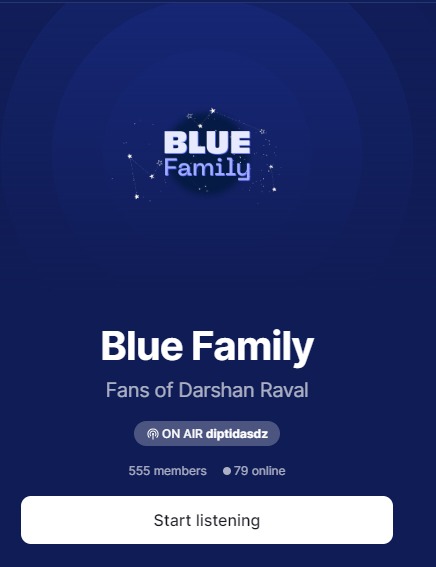 555 members bro @DarshanRavalDZ 

@STATIONHEAD
keep streaming guysssss 💙✨
#bluefamily #darshanraval