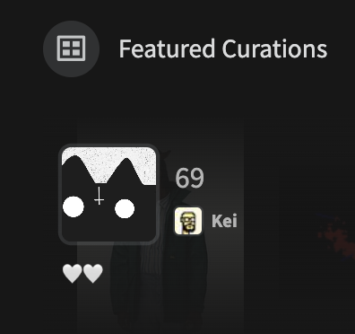 objktcom's tweet photo. Today we feature on our front page a curation by @keigowda, who started collecting art on objkt this year and built an impressive collection!

🔗 https://t.co/LFLDTX7HOS