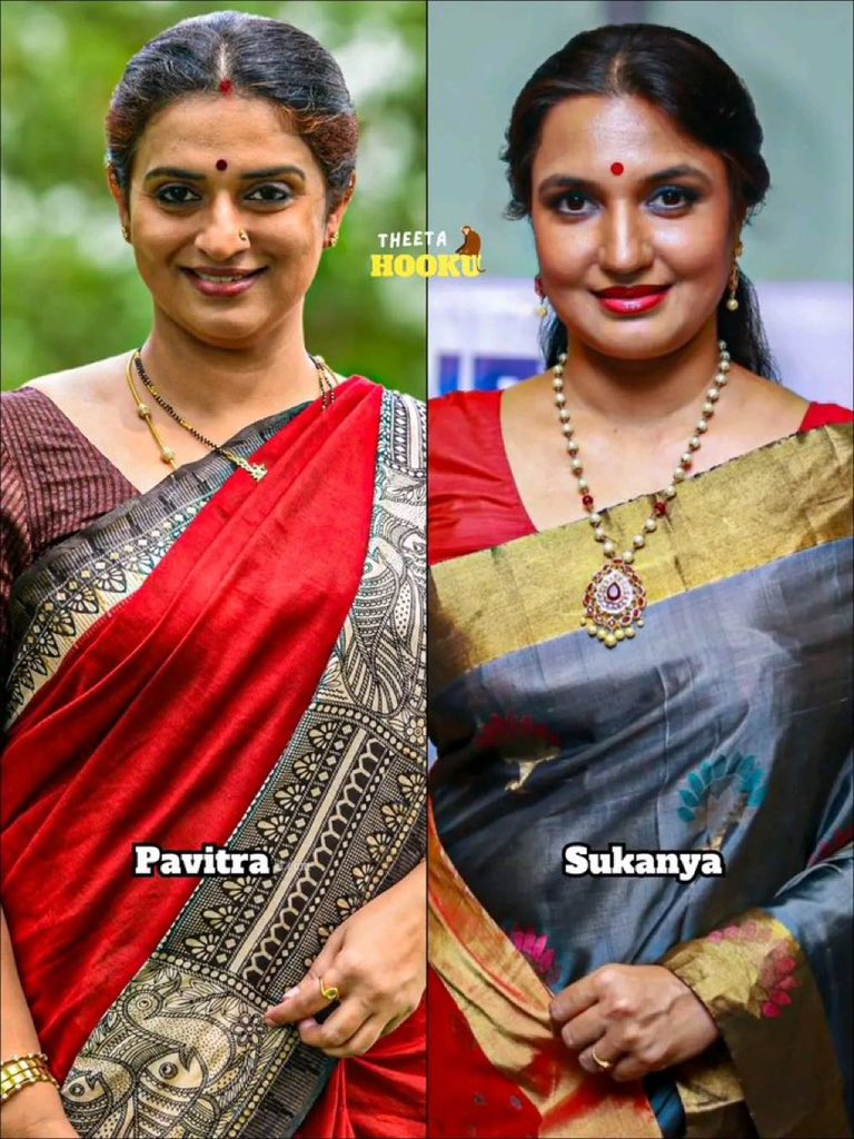 Beautiful Indian Actress Pavitra Lokesh Stills In White Saree | iiQ8 Entertainment