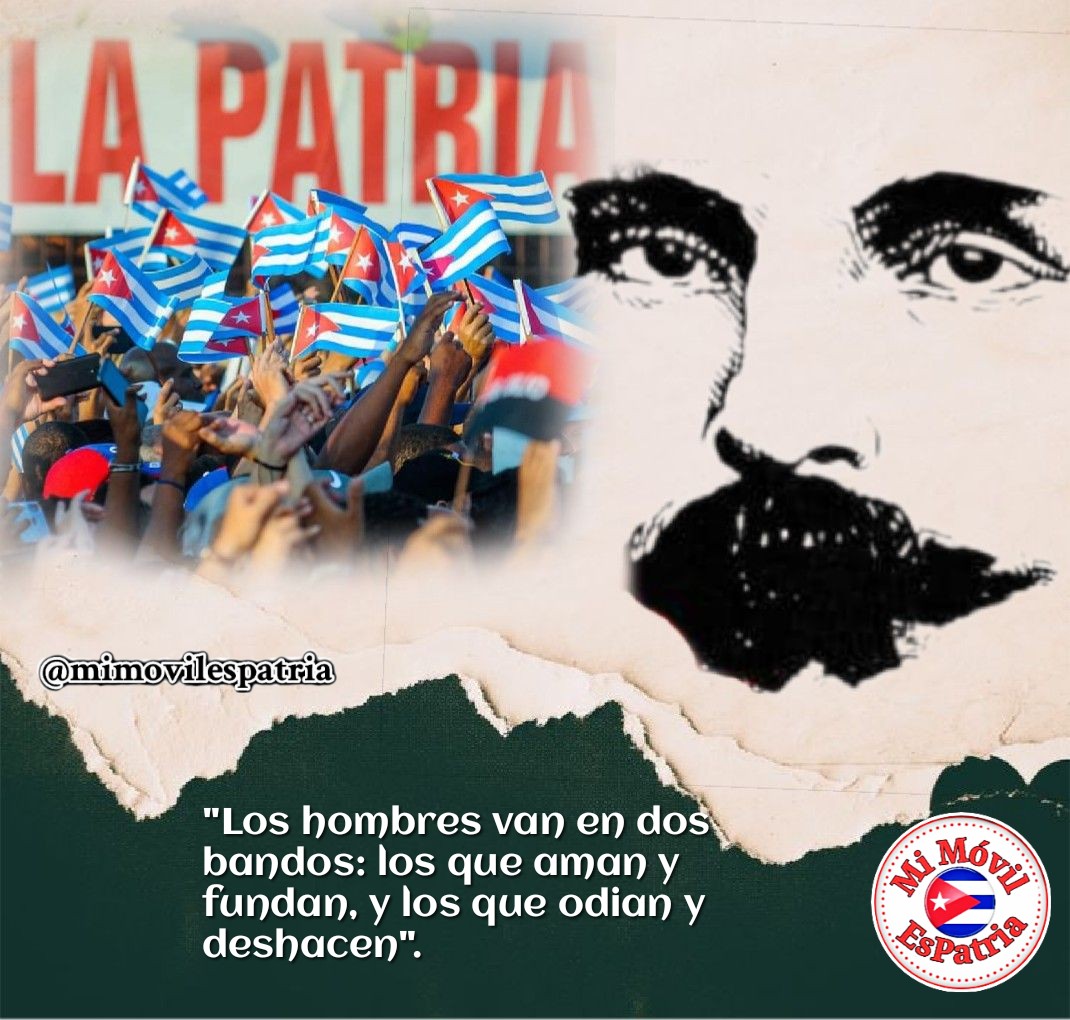 “[…] si se hubiera desalentado Martí cuando La Fernandina, cuando el desembarco; si se hubieran desalentado los patriotas cuando la muerte de aquellos ilustres jefes,entonces no habríamos tenido jamás la patria q tenemos hoy, la historia q tenemos hoy, la gloria q tenemos hoy.”