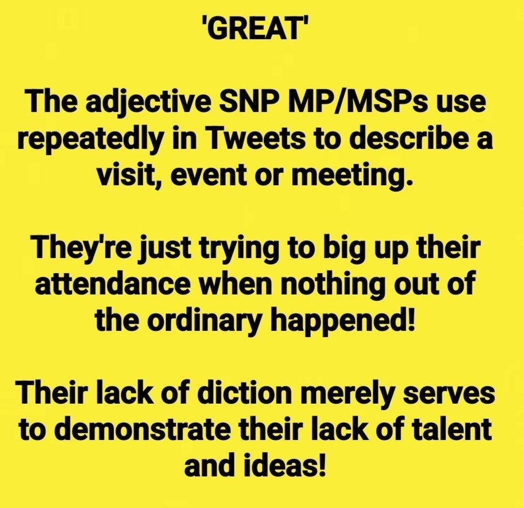 @TommySheppard @EdinCentralSNP @eastsnp @EdinburghSNP Every weekend, SNP 'activists' Tweet about having a 'great day in ...' If it's so 'great,' why are the polls showing SNP in free fall? Maybe you should all stay at home! Or maybe you're just making it up ...