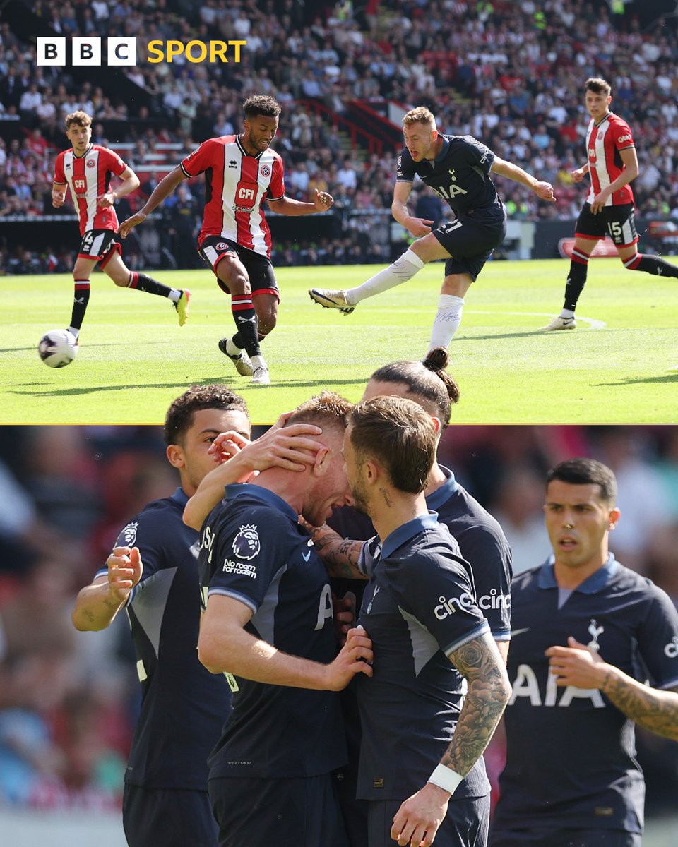 Europa League secured? Dejan Kulusevski ends his 12-game goal drought to put Spurs in the driving seat for fifth place ⚽ #SHUTOT