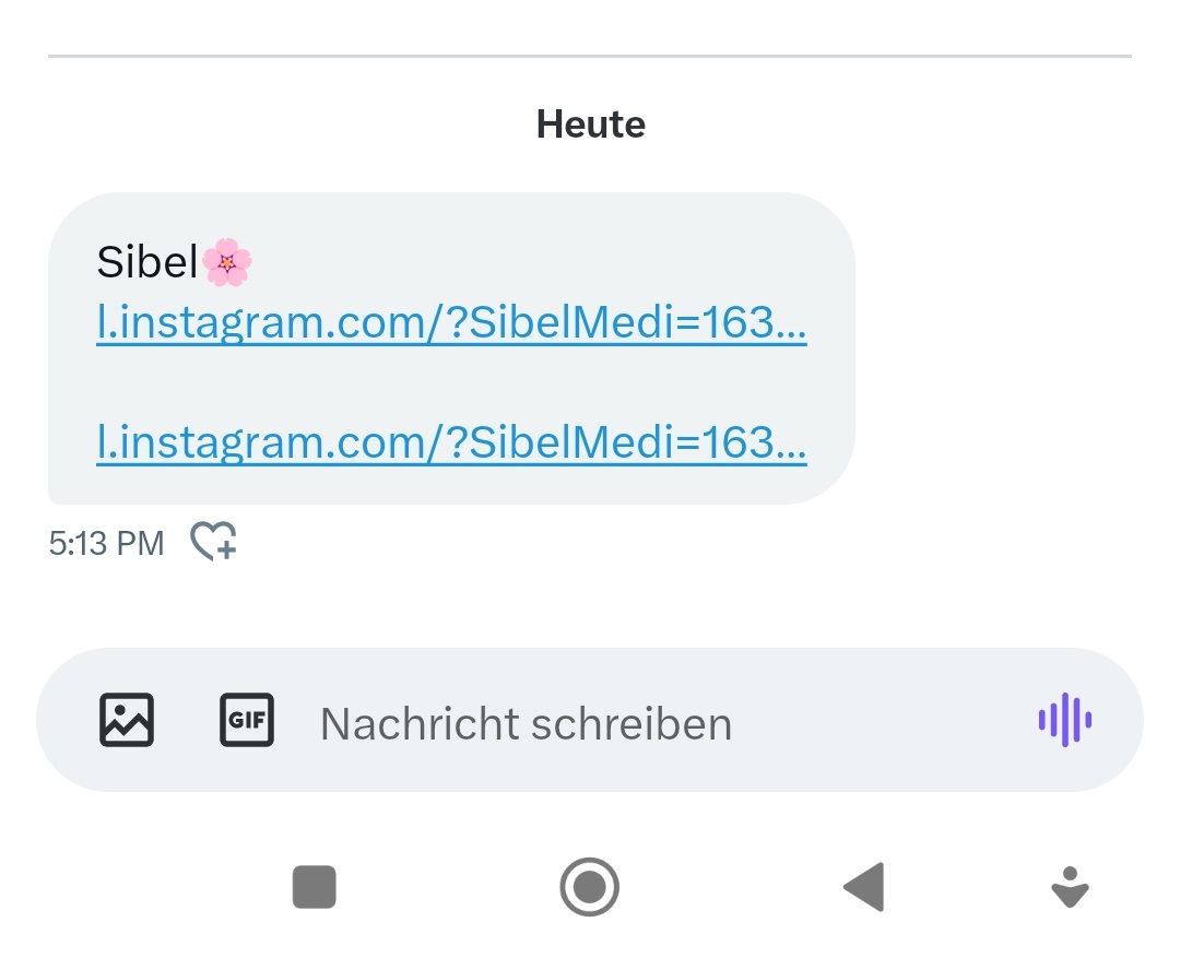 Es sind wieder vermehrt Phishing-Links unterwegs, bitte klickt da nicht drauf. Ich bekomme diese Links von meinen Followern, weil sie draufgeklickt haben. In privaten Nachrichten Links am besten nie öffnen ❤️✌🏽