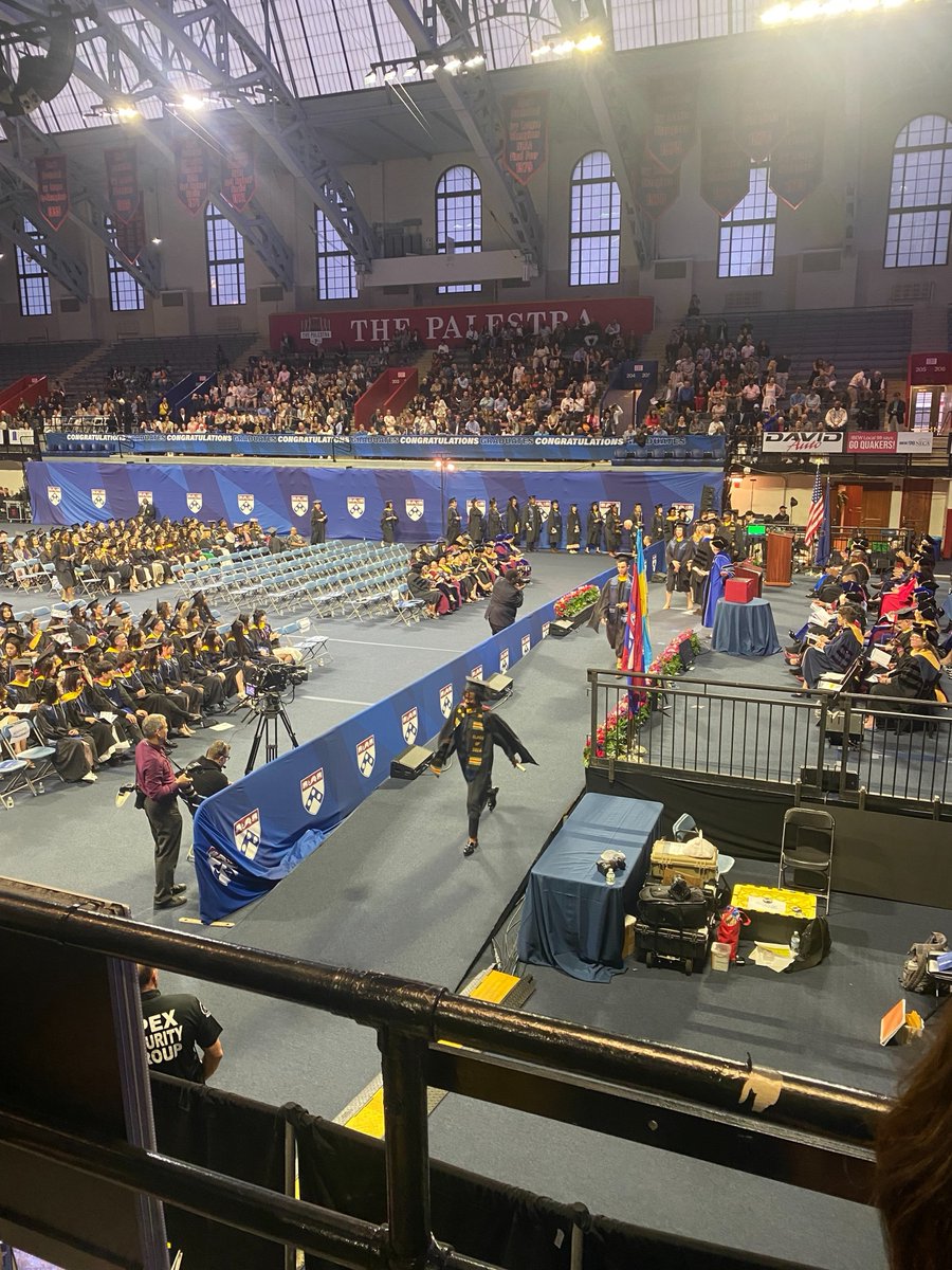 Congratulations to the #PennSP2 Class of 2024 and thank you to our Commencement speaker, SP2 Senior Leadership Fellow Douglas M. Brooks, MSW! 🎊 🎈