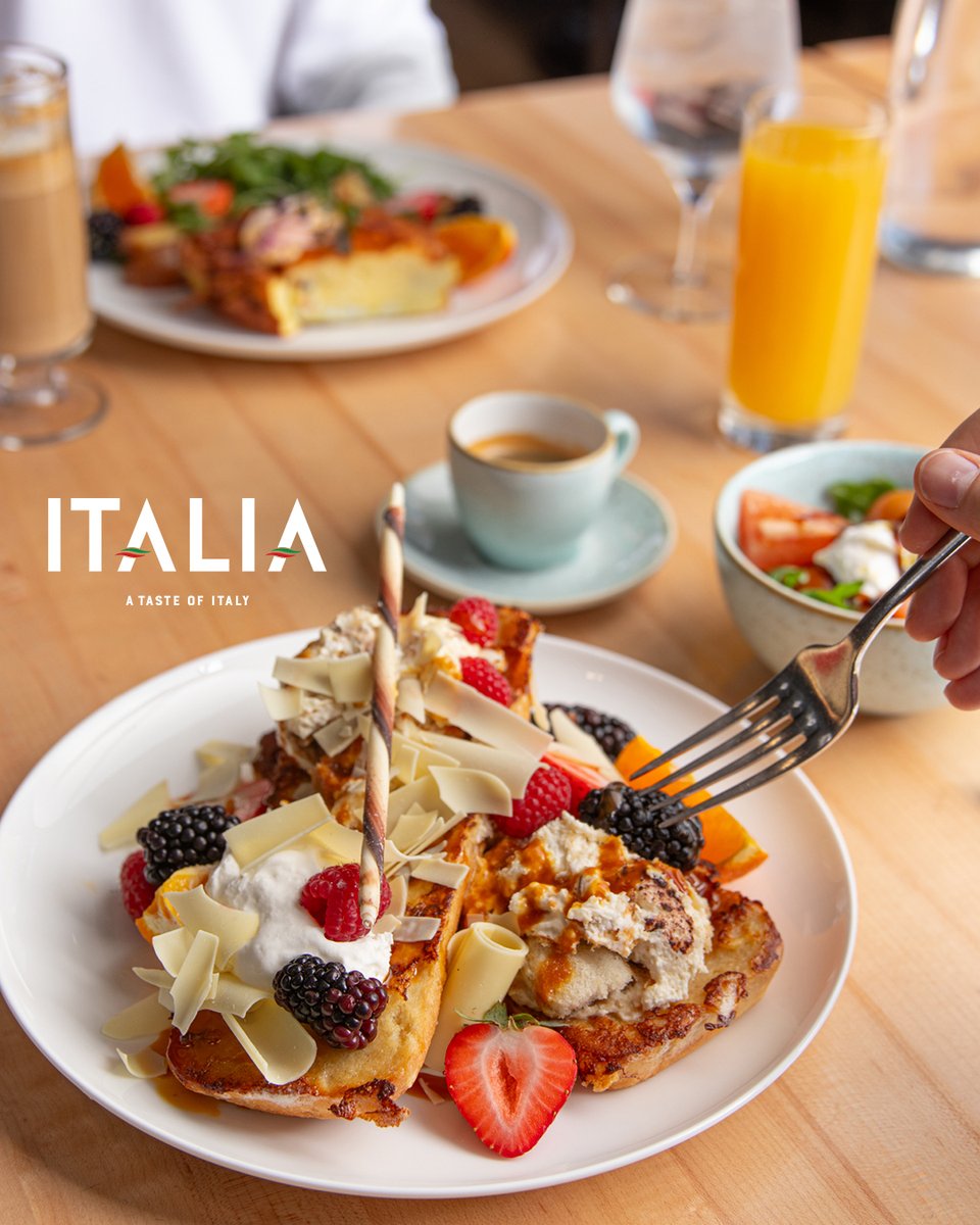 Welcome to the most elegant brunch in #yeg! Italia's elevated Italian flavours pair perfectly with cappuccinos and tiramisu French toast. In an adult only 18+ atmosphere that will keep you coming back for more, who's ready to fall in amore with Italia?