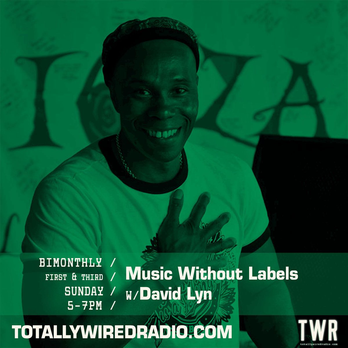 Music Without Labels w/ David Lyn #startingsoon on #TotallyWiredRadio Listen @ Link in bio. - #MusicIsLife #London - #Soul #Jazz #Funk #Afro #Tribal