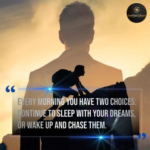 It's soon Monday again. Every morning, u must make a simple but critical decision: lie in bed with ur dreams r get up n pursue them. 

It is all about deciding between comfort and ambition. U can turn ur dreams into reality -->> bit.ly/artofliving-vi…  

#chaseyourdreams M~