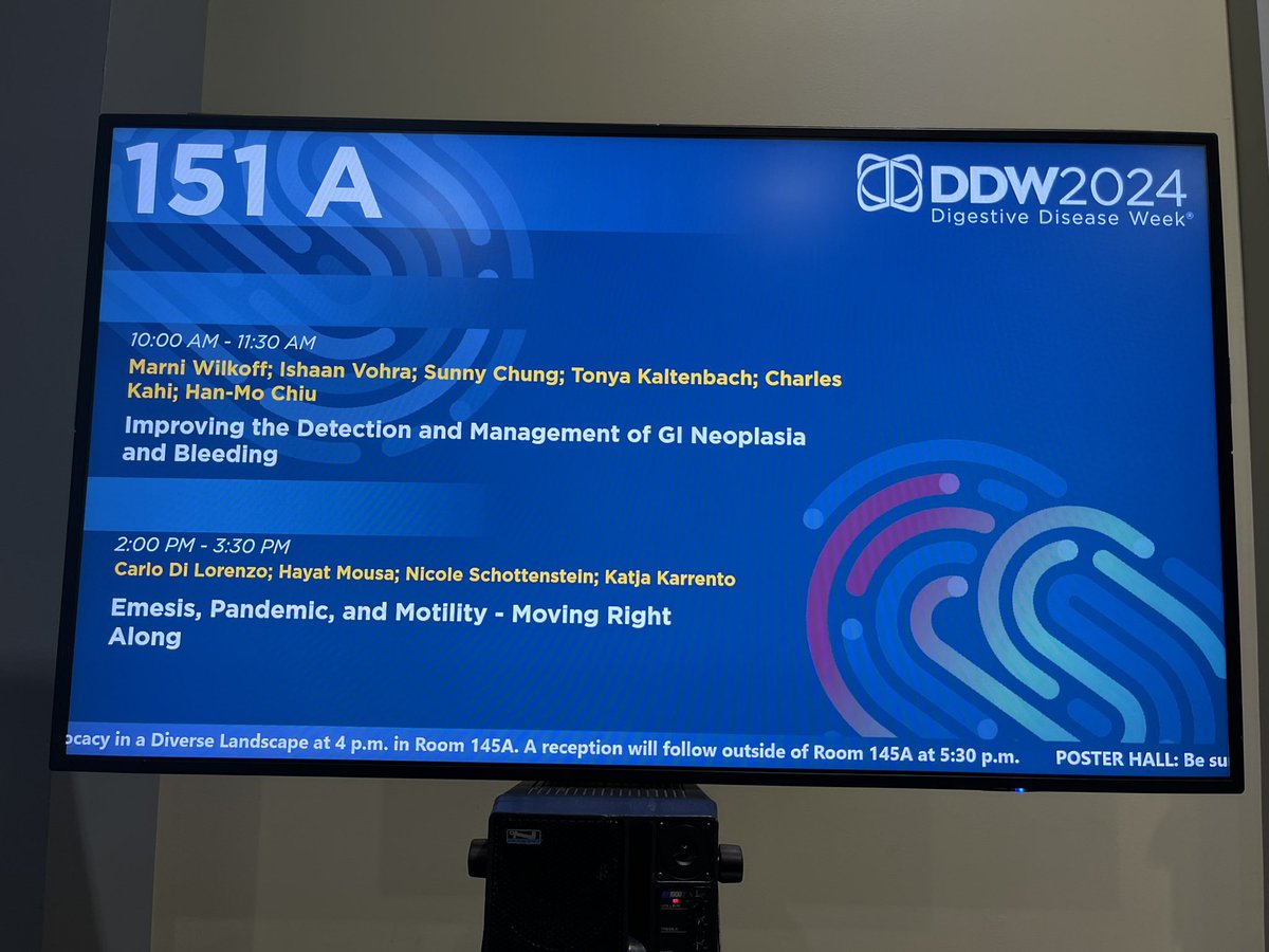 Marni Wilkoff (@marniwilkoffdo) on Twitter photo What a great experience it was to do my first oral presentation at #DDW2024! Thanks to those who came and listened to our work on #ChatGPT and colonoscopy bowel prep.
Now time to enjoy the rest of the <a href="/DDWMeeting/">Digestive Disease Week</a>! What a great experience it was to do my first oral presentation at #DDW2024! Thanks to those who came and listened to our work on #ChatGPT and colonoscopy bowel prep.
Now time to enjoy the rest of the <a href="/DDWMeeting/">Digestive Disease Week</a>!