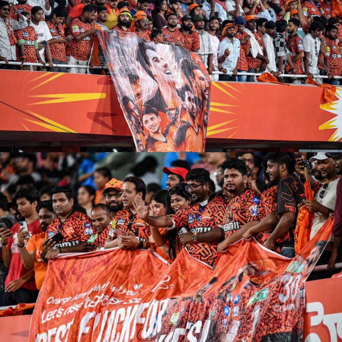 Football type atmosphere for Sunrisers Hyderabad 🤯💥