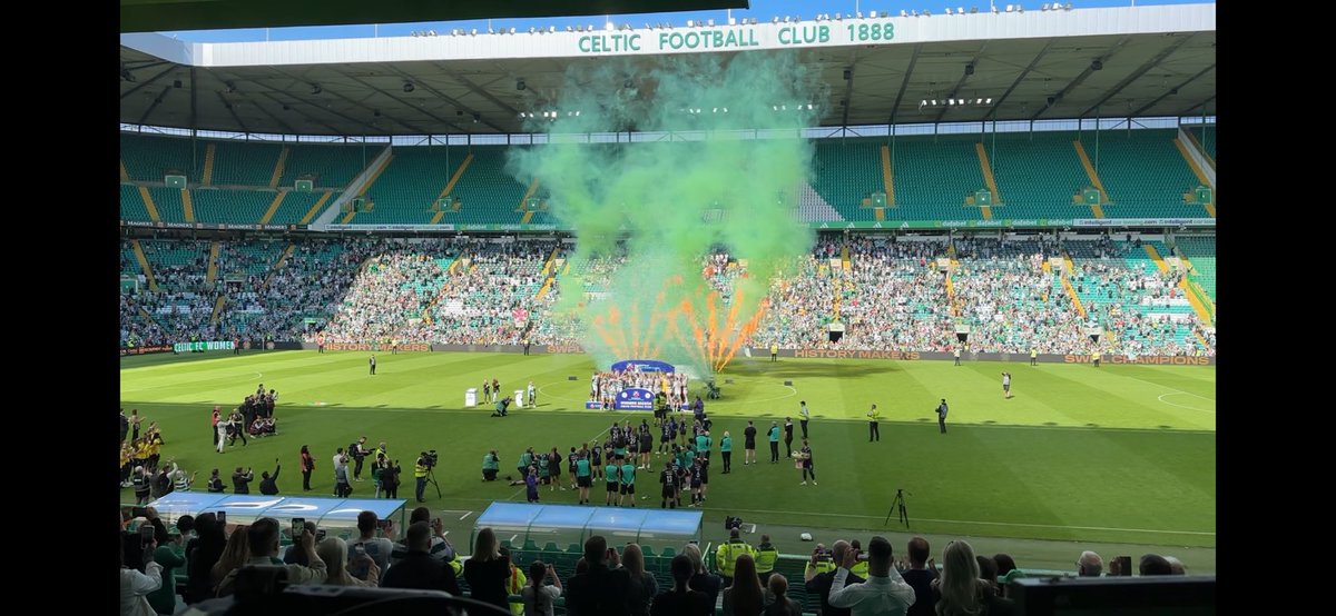 History made at Celtic Park. 

Another extraordinary end to a SWPL season.