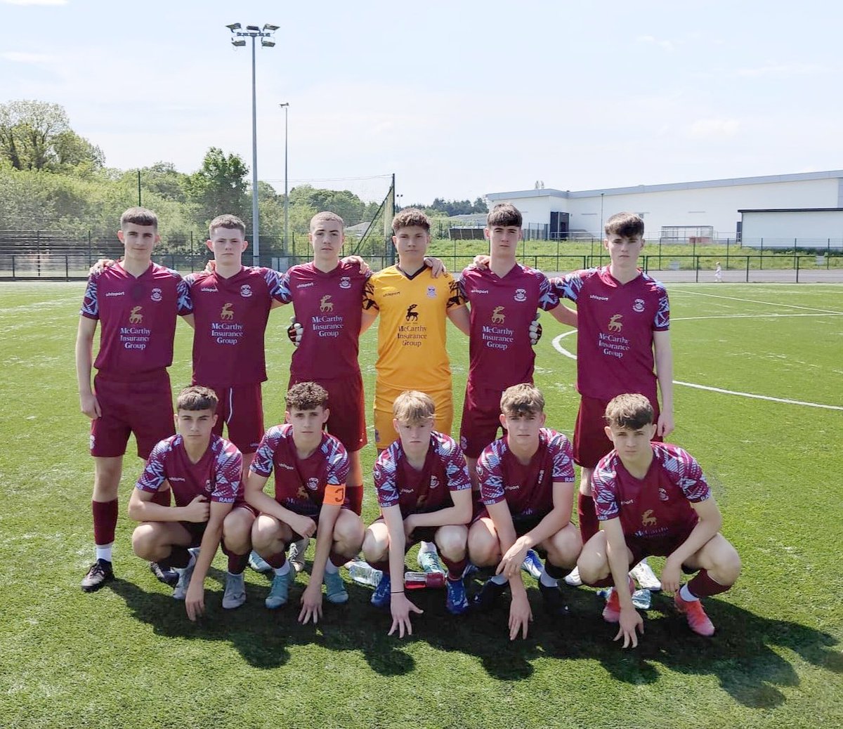 After an even 1st half our MU17 team dominated the 2nd half and deserved their 4-1 win away to Limerick FC today. 🟣🔵

JJ Foley with a hat trick & Ruairc with the 4th. 

James O'Halloran and Warren O' Mahony the two standouts.