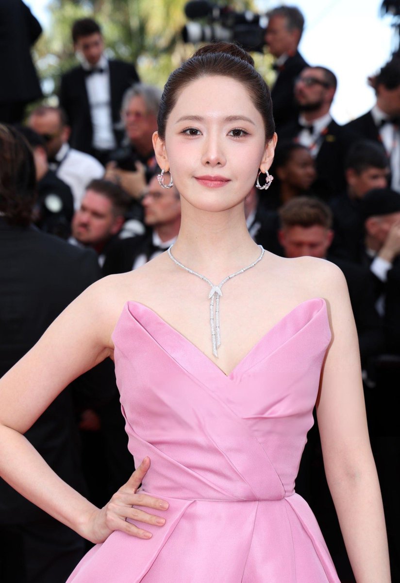 Im Yoon-ah attends the 'Horizon: An American Saga' Red Carpet at the 77th annual Cannes Film Festival.