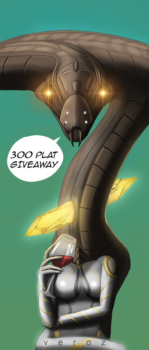 -PLATINUM GIVEAWAY-  
(courtesy of @PlayWarframe) 
One Tenno will receive 300p!

To enter:  
▫️follow me
▫️like and repost
▫️reply with your IGN and platform

Ends May 22nd, 8am ET 
Good luck Tenno!
#Warframe