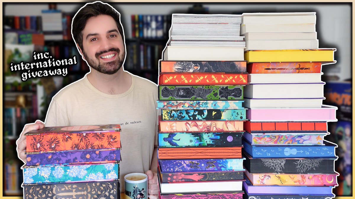 My final book haul ever is now live on YouTube, and I also have a cheeky little giveaway for a limited edge hardback edition of 'Neon Ghosts' by @DanielBGreene too, check it out 📚

youtube.com/watch?v=xtnqNW…