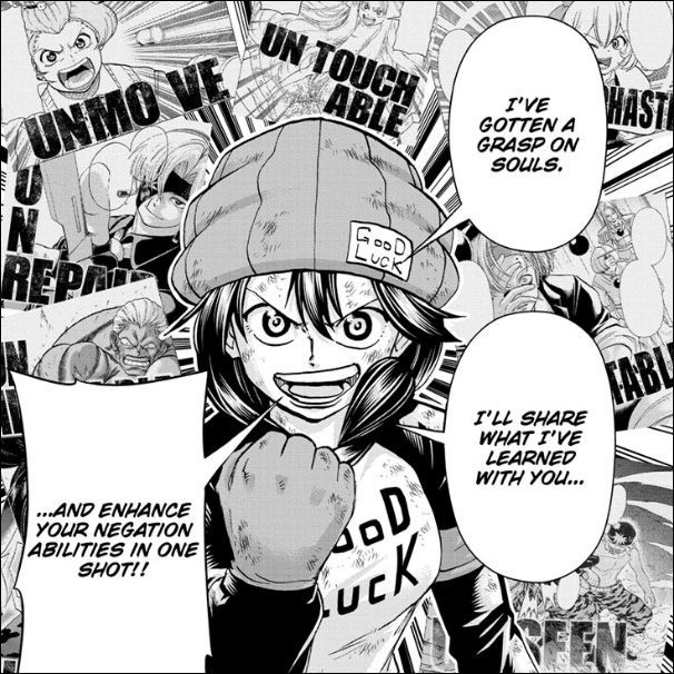 Undead Unluck, Ch. 207: Fuuko and Nico find a way to enhance the Union’s negation abilities! Read it FREE from the official source! ​​buff.ly/44PgEbx