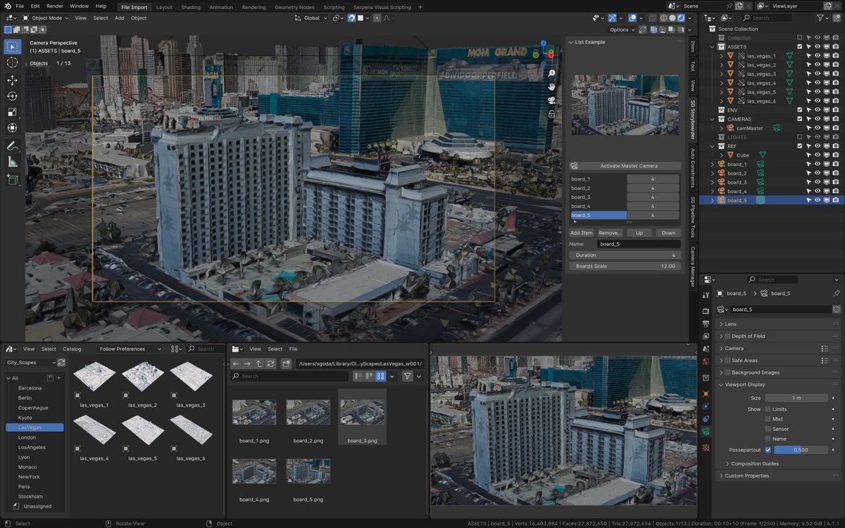 satishgoda's tweet image. I purchased the City Scapes asset library last week and just started using it in my personal projects. #b3d #assetlibrary #cityscapes