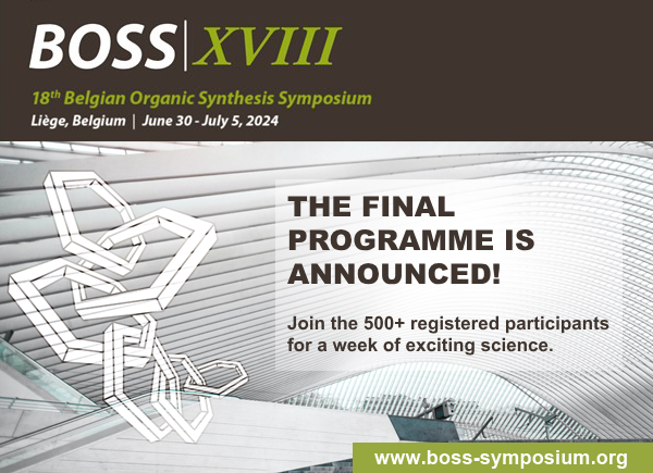 Be sure to register for #BOSSXVIII! Featuring sessions covering all aspects of organic synthesis, including a talk from ChemSocRev Lectureship winner, Prof. Tim Noël 👨‍🔬 Register today 👉 boss-symposium.org/?utm_source=RS…
