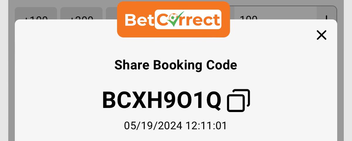 1st 4/4 from Combined - BETCORRECT 

CODE: BCXH9O1Q

Not on BETCORRECT? 

Register Now with the link below 👇 and get 150% welcome bonus on your first deposit & Second Deposit combined  🥶🥶

bit.ly/Mizzbee