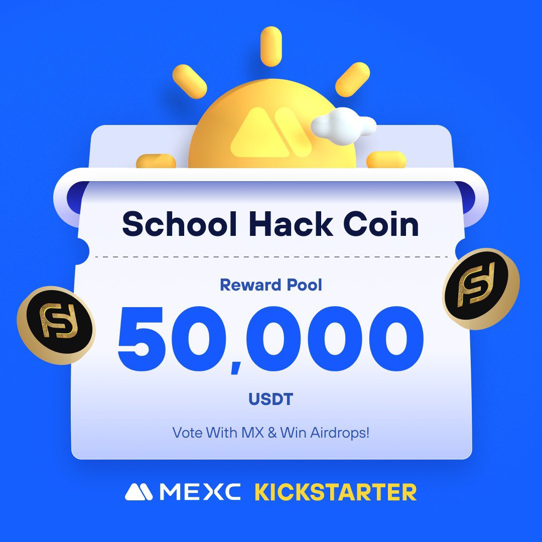 #SchoolHackCoin , eine Bildungstechnologieplattform, die KI nutzt, um personalisiertes globales Lernen und Nachhilfe neu zu definieren, kommt zum #MEXCKickstarter 🚀

🗳Stimmen Sie mit $MX ab, um massive Airdrops zu teilen
📈 $SHC /USDT-Handel: 20.05.2024, 14:00 Uhr

Details: