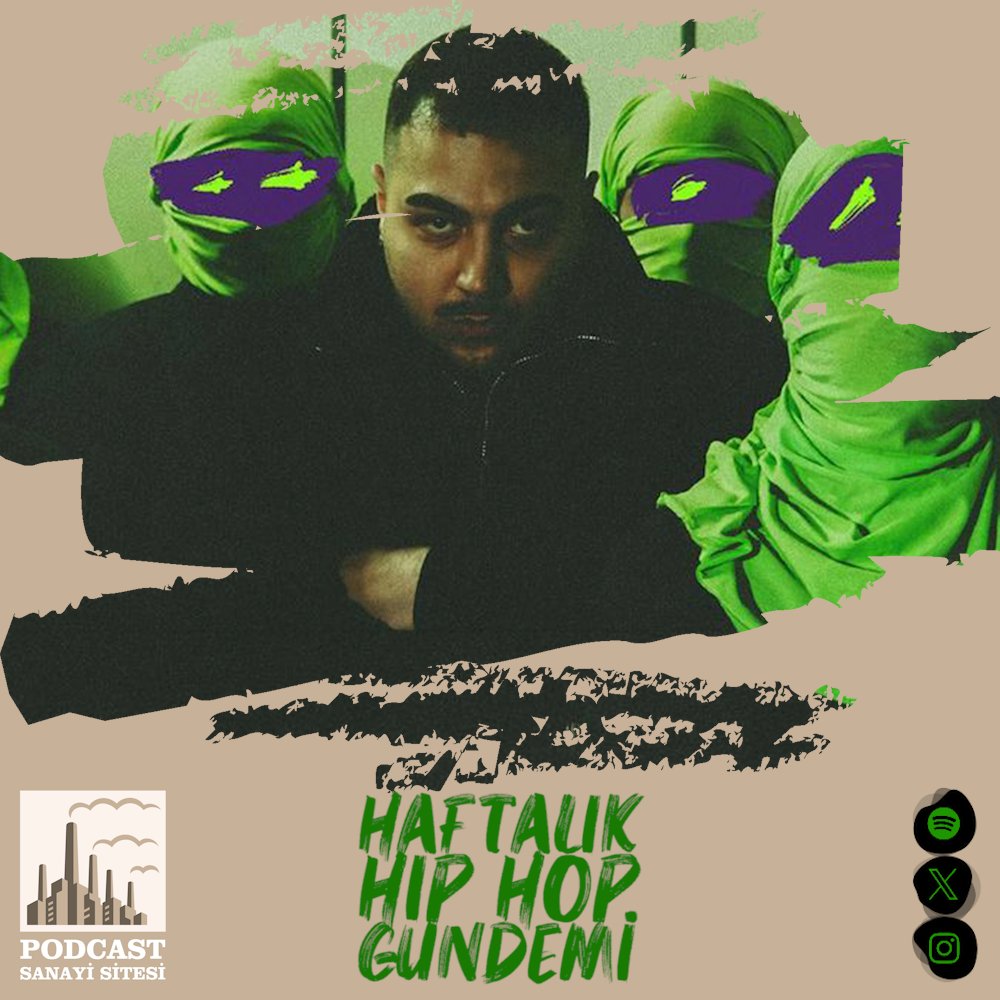 Podcast Sanayi Sitesi (@podcastsanayi) on Twitter photo Haftalık Hip Hop Gündemi S6/E14 YAYINDA! <a href="/vasifsizelemano/">Ozan Gültekin (The Rudy Van Gelder Edition)</a> & <a href="/fuatalpay_/">Fuat Alpay</a> & @enesasurson bölümde <a href="/jefe045/">JF</a> <a href="/radansamusic/">Radansa</a> <a href="/ustunerahmet/">Ahmet Üstüner</a> <a href="/freddovaa/">𝕱𝖗𝖊𝖉𝖉</a> <a href="/netameliflow/">netameli</a> <a href="/surveyan34/">Sürvo Bada$</a> <a href="/burakyelman/">AGAB</a> <a href="/dasistalpha/">alph boi ✱</a> @bbeeyk <a href="/blumosh/">mosh baba</a> ve birçok ismi ağırladı. Spotify hesabımız⬇️
open.spotify.com/episode/1AcAU0… Haftalık Hip Hop Gündemi S6/E14 YAYINDA! <a href="/vasifsizelemano/">Ozan Gültekin (The Rudy Van Gelder Edition)</a> & <a href="/fuatalpay_/">Fuat Alpay</a> & @enesasurson bölümde <a href="/jefe045/">JF</a> <a href="/radansamusic/">Radansa</a> <a href="/ustunerahmet/">Ahmet Üstüner</a> <a href="/freddovaa/">𝕱𝖗𝖊𝖉𝖉</a> <a href="/netameliflow/">netameli</a> <a href="/surveyan34/">Sürvo Bada$</a> <a href="/burakyelman/">AGAB</a> <a href="/dasistalpha/">alph boi ✱</a> @bbeeyk <a href="/blumosh/">mosh baba</a> ve birçok ismi ağırladı. Spotify hesabımız⬇️
open.spotify.com/episode/1AcAU0…