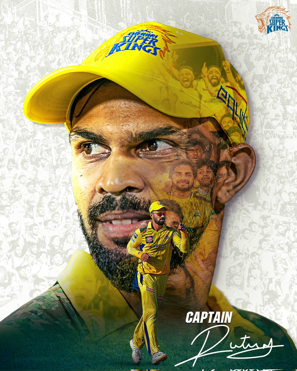 JaiSingh1811570's tweet photo. The Nation whistles for #CaptainRutu
Aye Aye, Cap'n! 🫡
#EndrendrumYellove 🦁💛
@Ruutu1331 https://t.co/i9SnGlW5pN