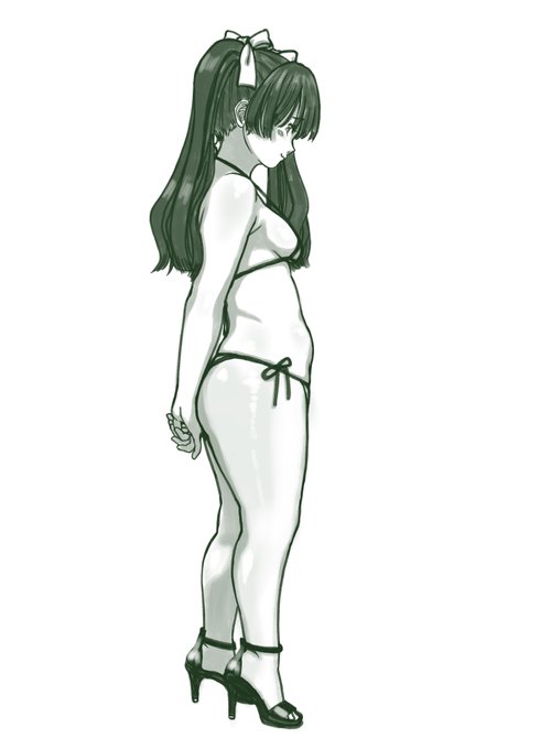 下半身強いから全身に拡張加筆 