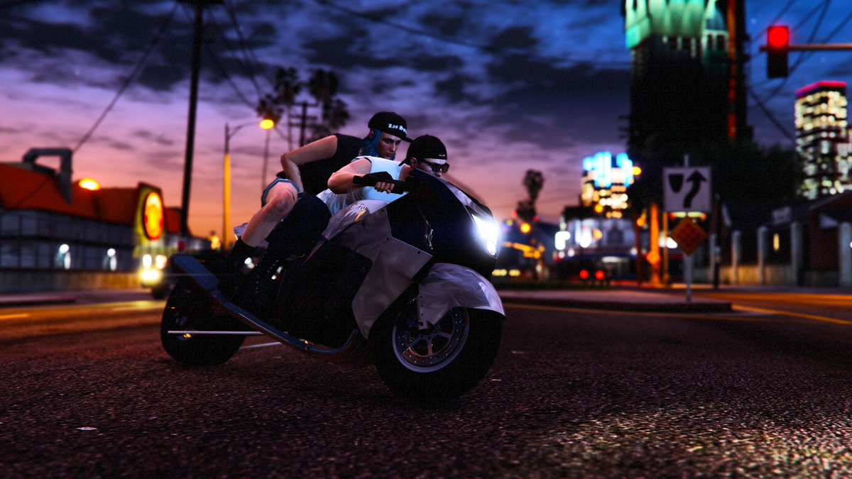 night touring #GTAOnline #CherryBlossomSoul