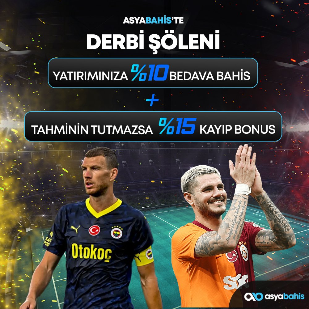 🎉 Derbi şöleni Asyabahis'te 

🔥 1.000 TL ve üzeri yatırım yap, %10 bedava bahsi kap!

🎁 Bahsin kaybederse %15 kayıp bonusu fırsatı

👉 Hemen yatırım yap

t2m.io/ablonely