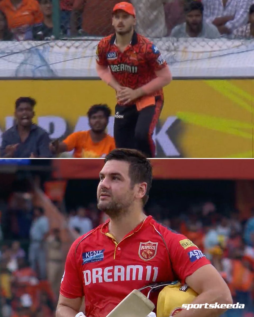 Rilee Rossouw departs for 49(24) 🔴 Skipper Pat Cummins strikes for SRH 🔥 📸: Jio Cinema #IPL2024 #PatCummins #SRHvPBKS