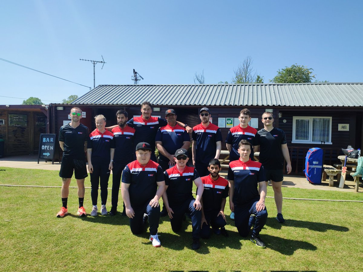 RNC Bulldogs kick off their cricket season today! Huge thanks to Burghill Tillington & Weobley CC for the facilities and @uhlsportUK for our new kit. It's our first game back in five years, looking forward to a competitive match!