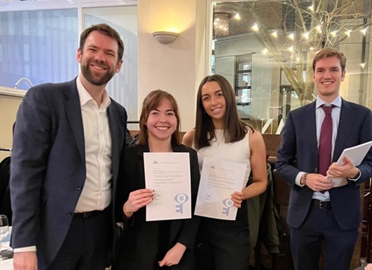 Congratulations to final year law students, Tilly Webster and Charley Weston, who placed in the top 10 at the National Student Negotiation Competition recently 👏 Read more ➡️ blogs.kent.ac.uk/law-news/kls-s…