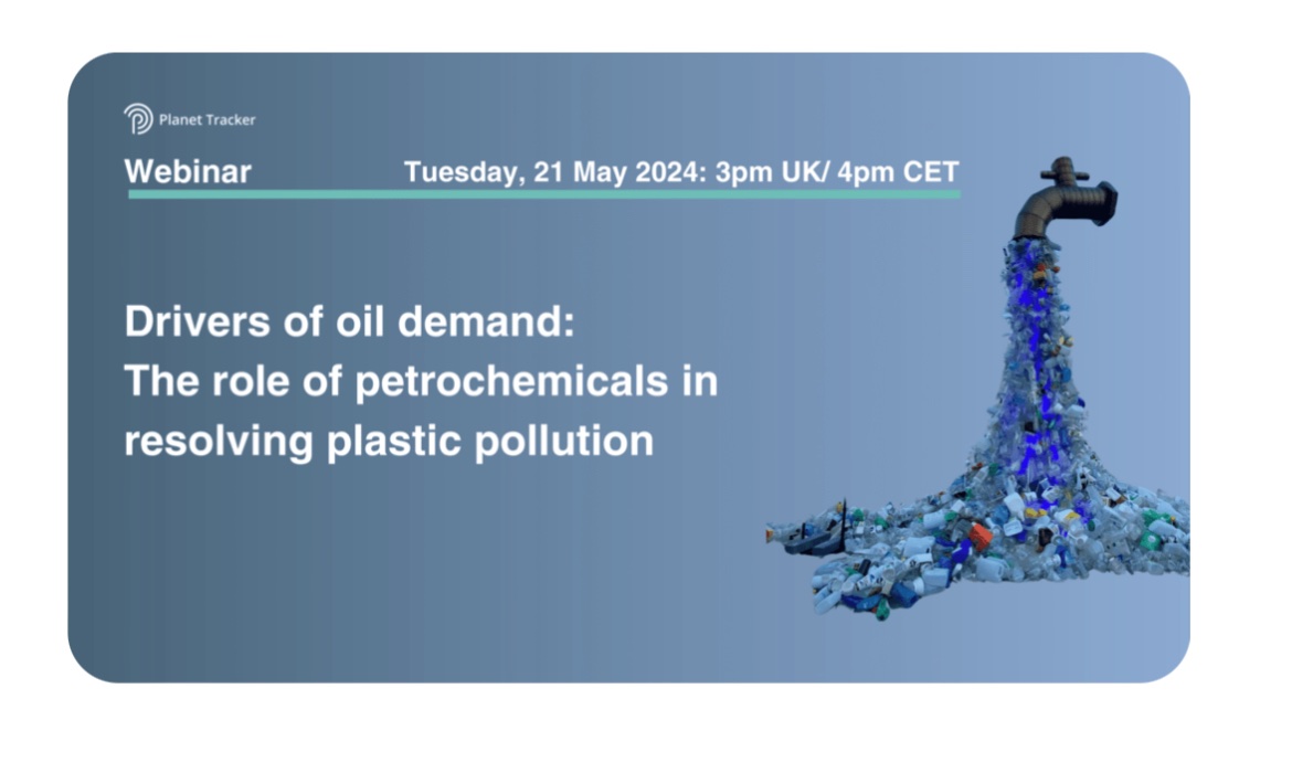 🔴🔴 on Tuesday (21st): Webinar to explaining the role petrochemical companies play in #plasticpollution & how investors can get involved in addressing these issues. #PlasticsTreaty 📺us02web.zoom.us/webinar/regist…