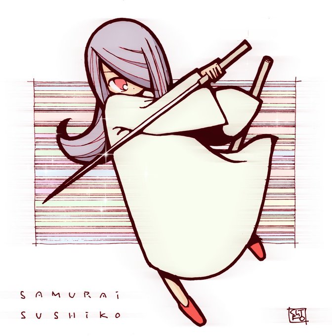 「long hair sword」 illustration images(Latest)