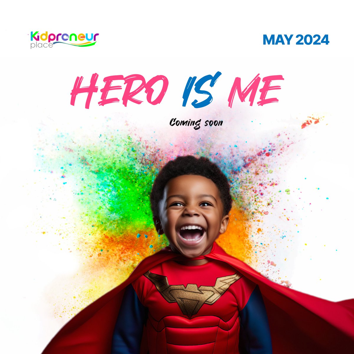 KidpreneurP's tweet photo. The Hero is Me event is just around the corner. Get ready for a day filled with laughter, learning, science explosions, and experiments 
See you soon
#tapswap #notcoin #FuryUsyk https://t.co/z2DhxzuTnG