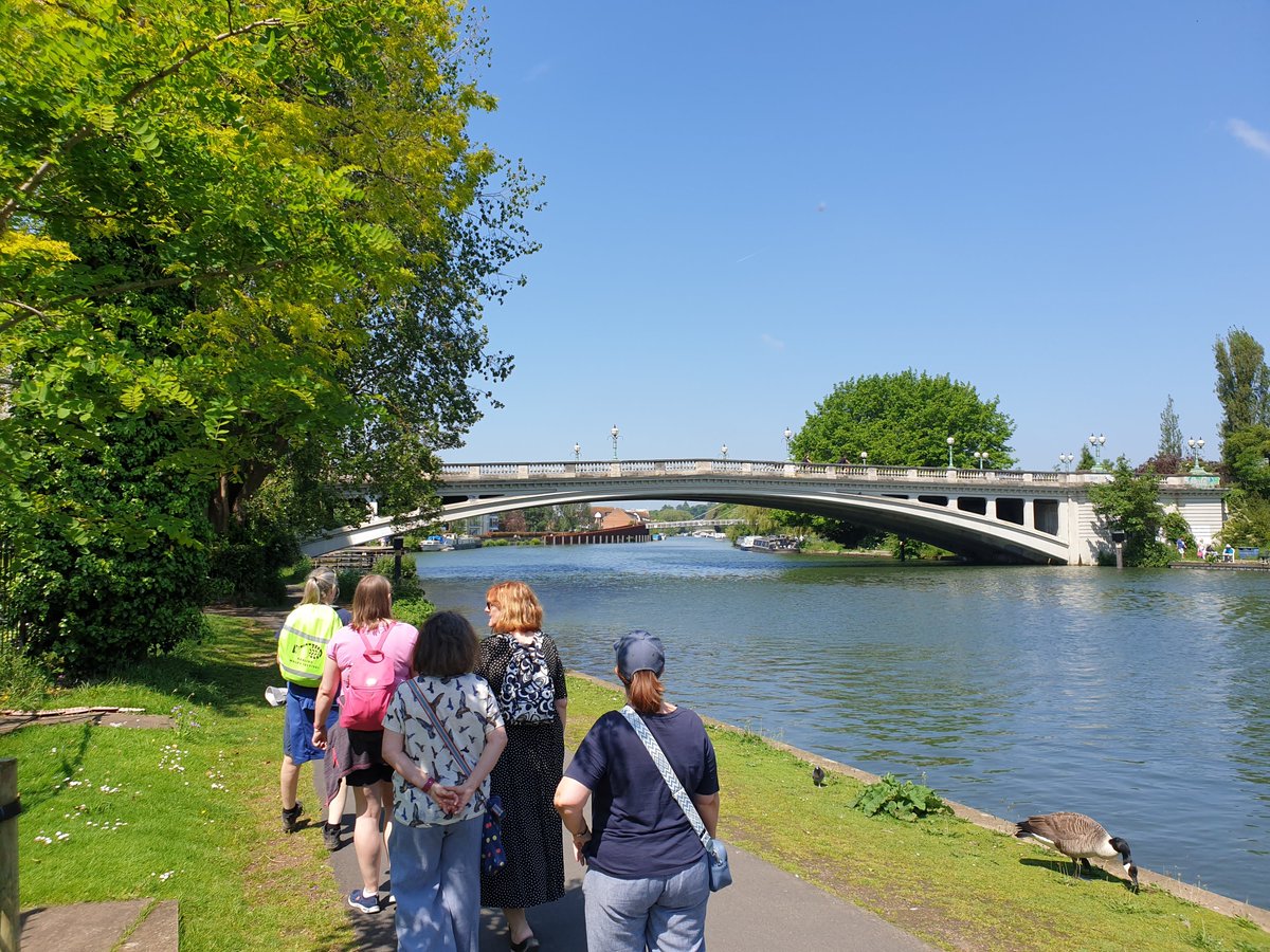 The cable tower on Christchurch Bridge #LoveReadingWalkReading @liv