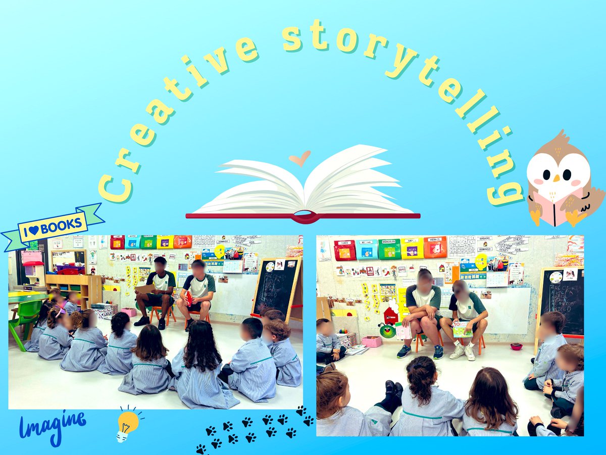 EvaOrtegaHBST's tweet image. Gracias por vuestra visita y compartir historias con nosotros. #storytelling #sharelearning #3años 📚🥰💡🖌️🗣️ @SaraHbst_infant  @olgaHBST @MariaB_HBST @RaquelHBST  @HBSTORREJON