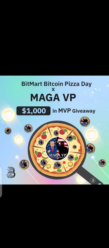 Okekeblaise8's tweet photo. @BitMartExchange @magaVPcoin #BitMartPizzaDay $MegaVp
@AITECHio
@Israelokechuk10
@StephenChidub10
#MegaVP #memecoin #giveaway #pizzaday https://t.co/12LZzbaBhI