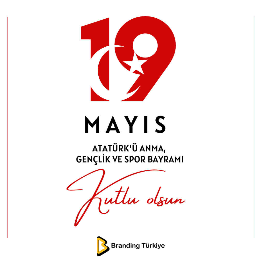 19 Mayıs Atatürk'ü Anma, Gençlik Ve Spor Bayramı Kutlu Olsun! 💛

▶ brandingturkiye.com
#BrandingTürkiye #19Mayıs #Atatürk #GençlikVeSporBayramı #MustafaKemalAtatürk #Türkiye